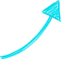 Hand-drawn arrow from the recording phone to the outputs